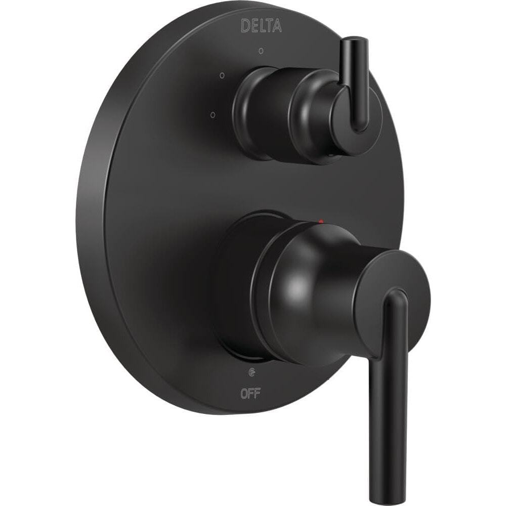 DELTA FAUCET T24859-BL Contemporary Monitor 14 Series Valve 3-Setting Integrated